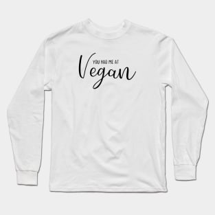 Vegan Veganism Plants Animals Love Save Planet Diet Gift Couple Long Sleeve T-Shirt